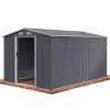 Outdoor Storage Shed 8 x 12 FT Large Metal Tool Sheds