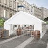 20x32FT Party Tent Heavy Duty, Large Wedding Event Shelters with 3 Storage Bags & Removable Sidewalls