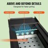 1PC, portable barbecue grill, folding barbecue grill, outdoor camping, hiking, picnic trip