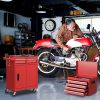 2-in-1 Rolling Tool Chest with 5 Sliding Lockable Drawers